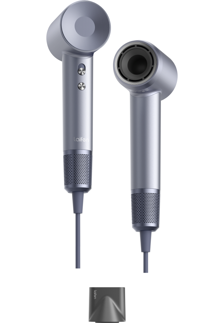 Laifen Swift silver blue professional blow dryer