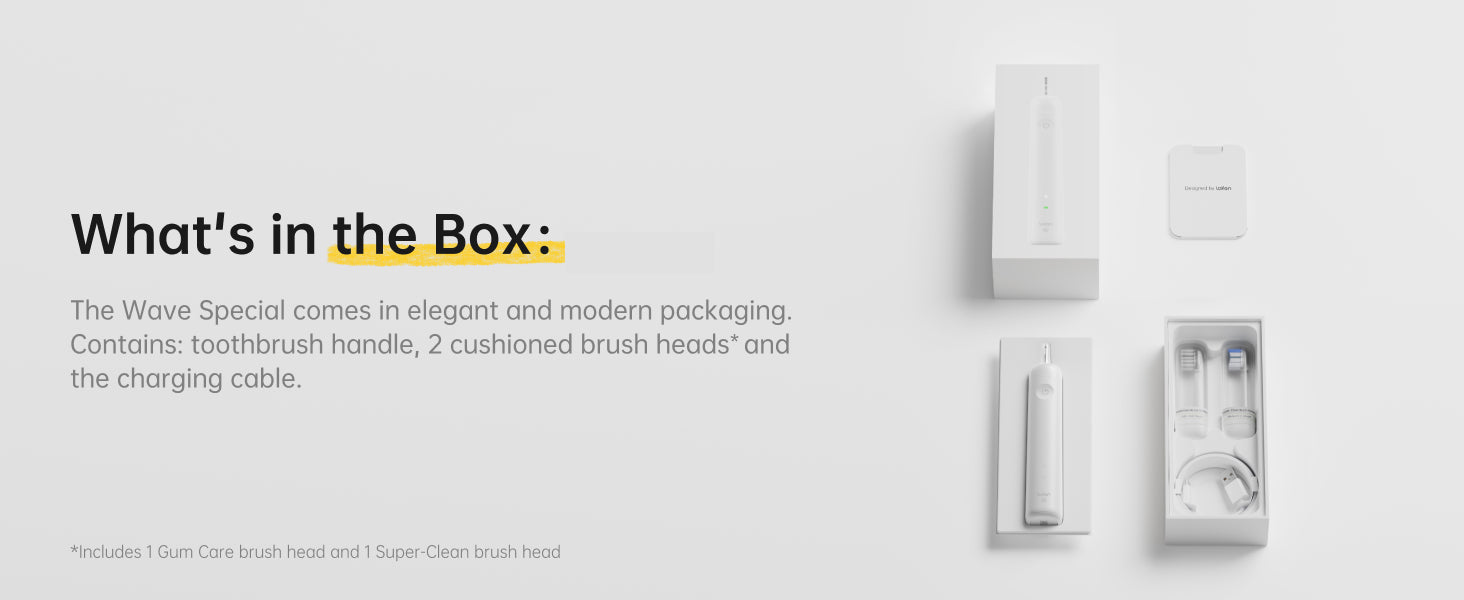 What's in the box of Laifen Wave Special electric shaver