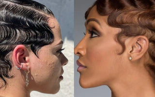 7 finger wave hairstyles for short and long hair