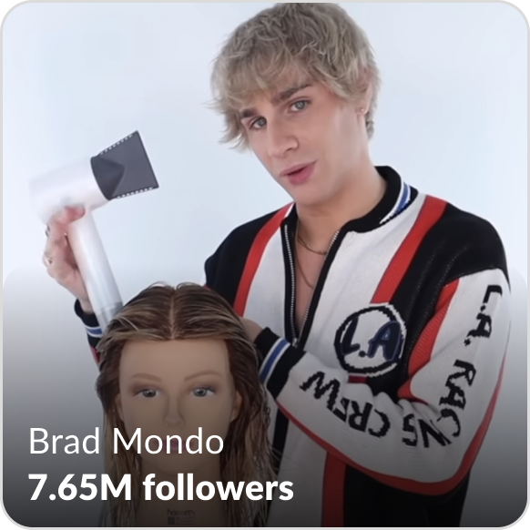 Brad Mondo hair dryer