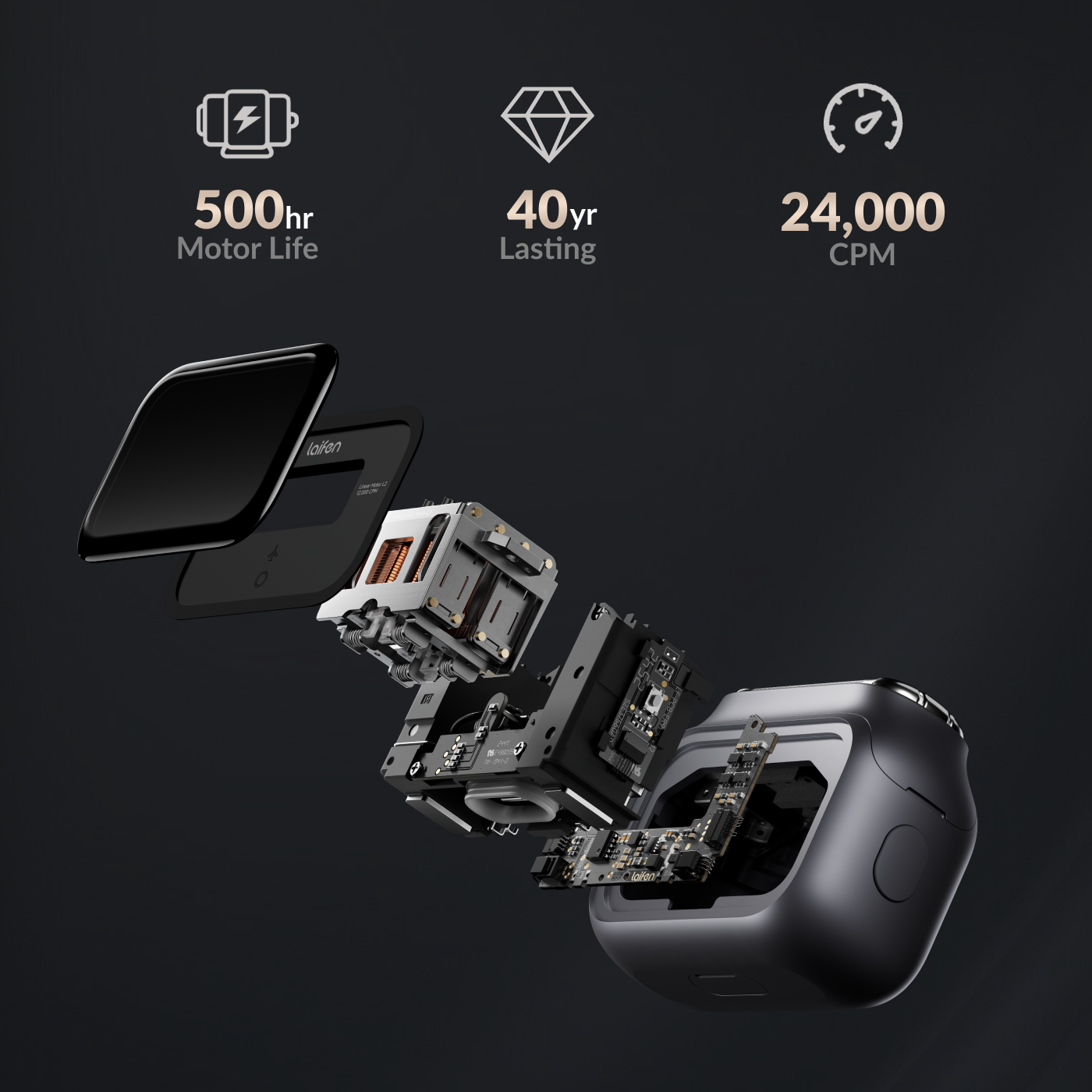 Color_Space Gray Aluminum Alloy