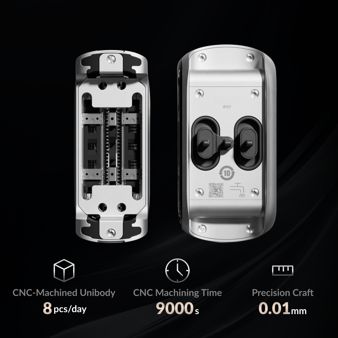 Color_Space Gray Aluminum Alloy